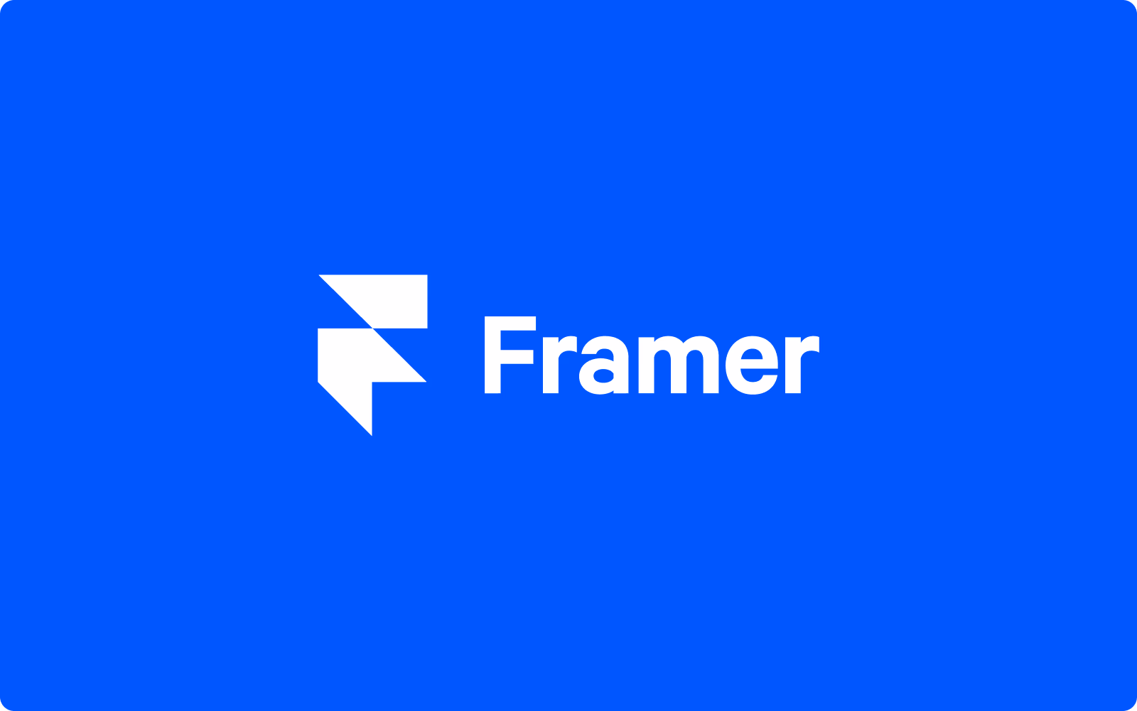 Three browser windows showing the same landing page built in Framer, Webflow, and React side by side